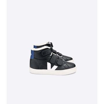 Veja ESPLAR MID FURED CHROMEFREE Kids' Shoes Black | CA 764EBC